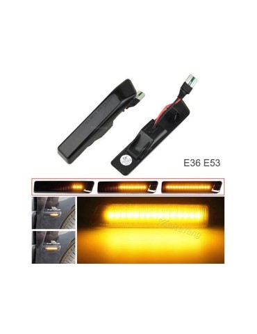 Led dynamisk blinkers BMW E36 E53 X5 Smoke styling 2-pack