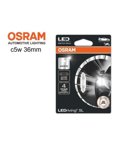 Osram c5w 36mm Led 6000K 1-pack spollampa festoon sv8,5-8