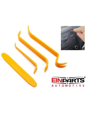 Verktyg 4st olika i plast för borttagning av emblem o interiör 