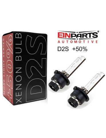 EINPARTS D2S +50% 5000k xenon lampor p32d-2