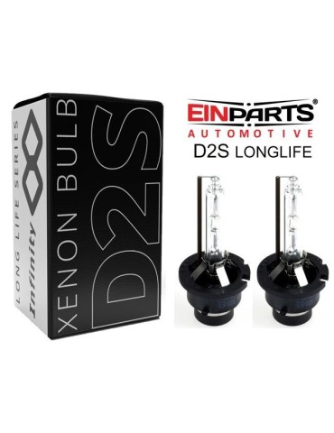 EINPARTS D2S 5000k LONGLIFE xenonlampor p32d-2