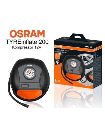 Osram TYREinflate 200 kompressor däckpump 12 volt
