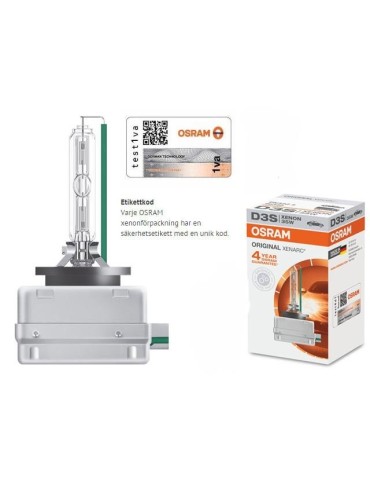 Osram D3S 35W 4300k XENARC Original xenon lampor 1-pack