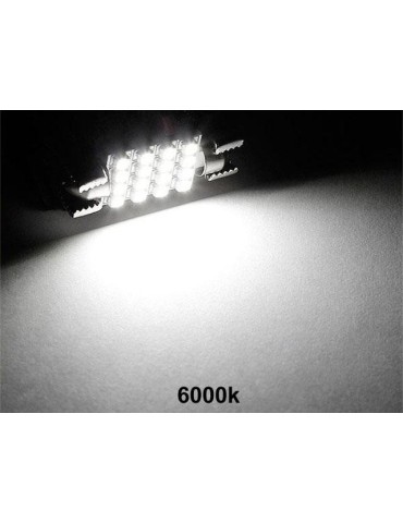 c5w 36mm 6000k vit 4-pack Led 2835SMD SV8.5