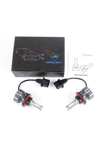 H13 Led halvljus + helljus 7000 lum 35w CSP chip 6000k W50 kit