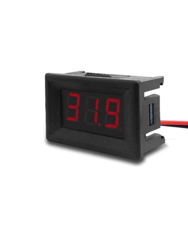 Voltmätare 3-30v DC Digital för bil båt husvagn husbil 12v 24v