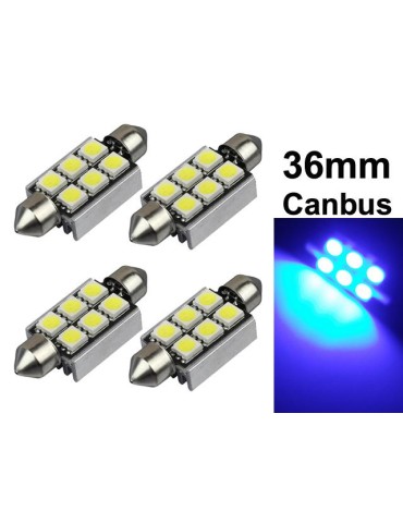 c5w 36mm Canbus Led 5050SMD 6000K 2-pack  SV8.5