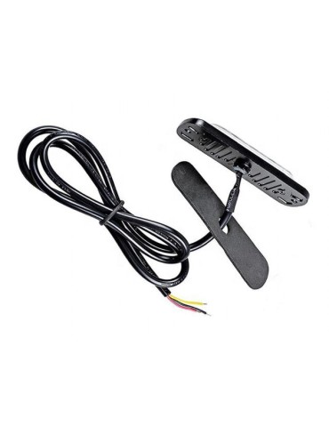 Markeringsljus, blixtljus, orange LED-lampor, 2-pack, 12V/24V 