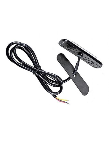 Markeringsljus, röda blixtljus, LED-lampor, 2-pack, 12V/24V 