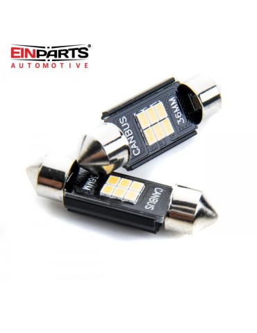 EINPARTS Canbus C5W 36mm LED 310 lumen 6000K 2-pack