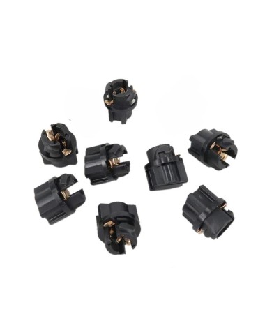 T5  socklar adaptor 8-pack lamphållare instrumentbelysning