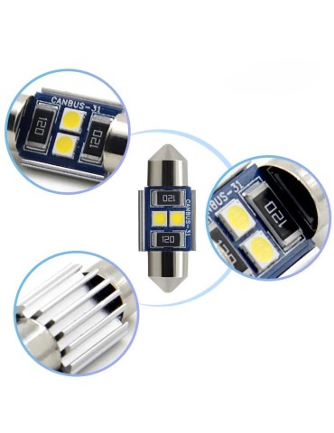 Canbus c5w 31mm  Led  6000K 31 mm 2-pack