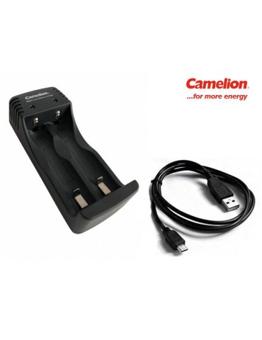 Camelion 18650 batteriladdare för batteri 2x 18650 LBC 305