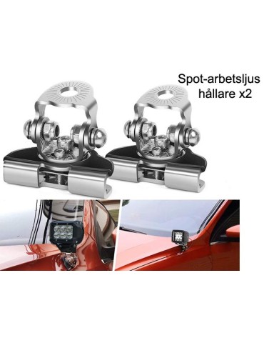 Extraljushållare för ledramp extraljus 