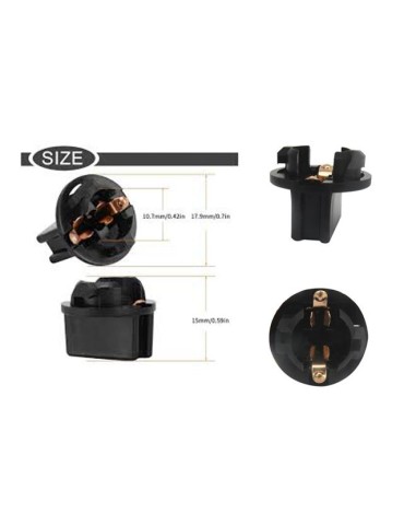 T10 w5w socklar adaptor 6-pack pc168 V70 V50 XC60 XC70 S80