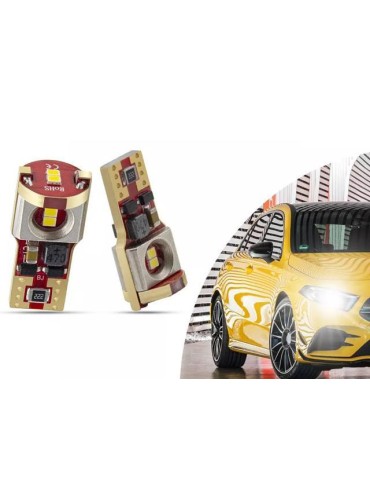 T10 w5w Canbus Orange LED-lampor med 15 st 2835SMD chip, 2-pack.