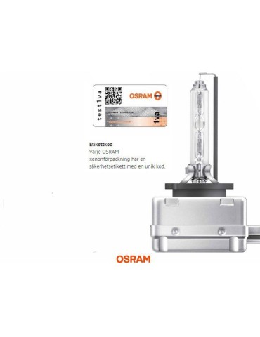 Osram D1S 35W 4300k XENARC Original xenon lampor 1-pack PK32d-2
