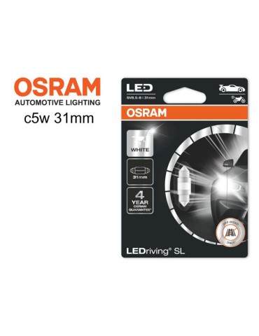 Osram c5w 31mm Led 6000K 1-pack festoon