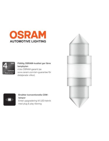 Osram c5w 31mm Led 6000K 1-pack festoon