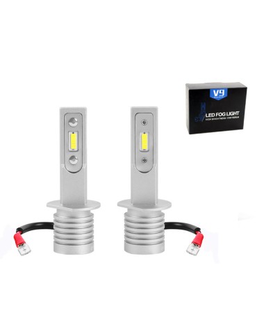 H1 PRO 1500 lumen dimljus led lampor  2-pack 12v led