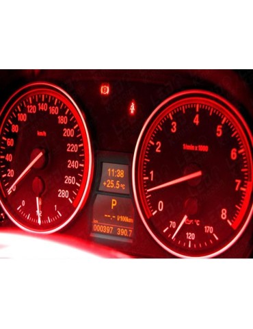 T5 röd 10-pack Led W2x4.6d W2.1.x4.9d W1.2W W2.3W 12v