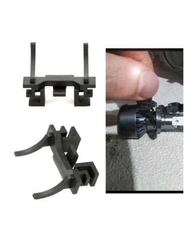 Lamphållare H7 Ford Focus Fiesta Fiat 500 Opel Skoda led konvertering 