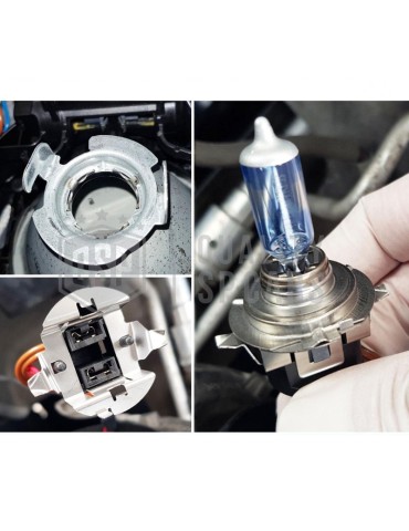 Lamphållare Led Xenon H7 Saab 9-3 Mercedes Ford BMW VW Passat