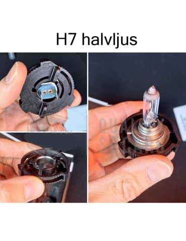 Lamphållare Led Xenon H7 Ford Fiesta halvljus