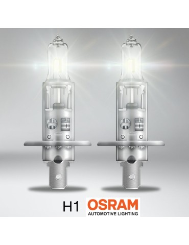Osram H1 ORIGINAL 55w halogen lampor 12v DC   P14.5s
