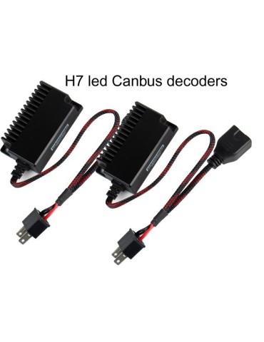 H7 Canbus decoder warningcanceller led halvljus helljus 