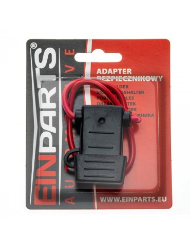 Säkringshållare för standard säkringar och 4,5mm² kabel