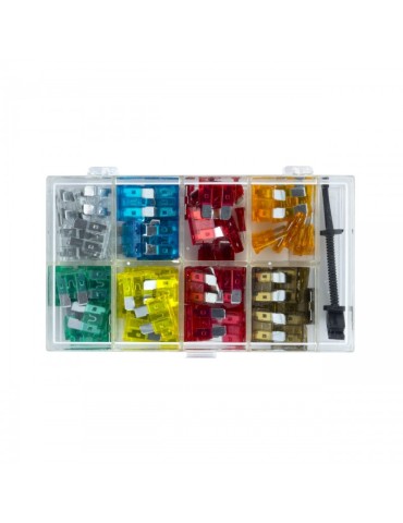 Säkringar 80-pack standard modell 5A 7,5A 10A 15A 20A 25A 30A