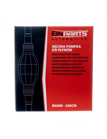 EINPARTS handpump för olja glykol vatten bränsle mm