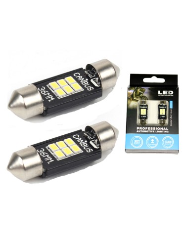 Canbus C5W 36mm Led 3020SMD 6000K 36 mm 2-pack 340LM