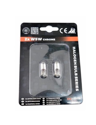 T10 w5w wy5w W2,1x9,5d vanlig blinkers lampa 5w halogen