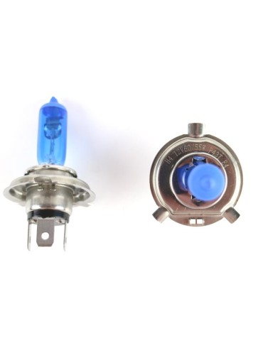 H4 4300k white halogen 55w / 60w  lampor