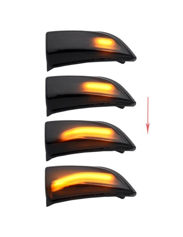 LED dynamiska blinkers sidospegel Volvo XC60 2008 - 2014 Smoke
