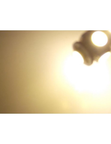 T10 w5w LED-lampor med 5st 5050SMD 3200k chip, 12V DC, 10-pack.