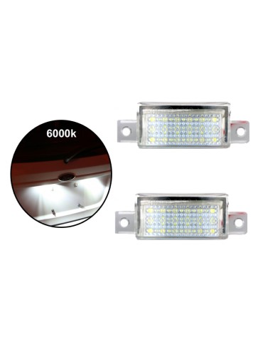 Volvo 745 765 945 965 skyltbelysning styling nummerplåt led