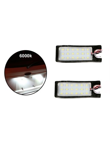 Volvo V70 II 2000-07 XC70 II S60 S80 XC90 skyltbelysning