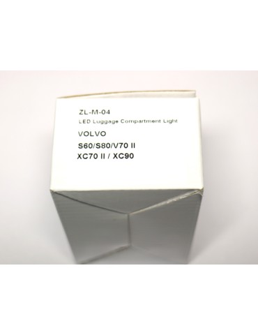 Volvo XC70 XC90 S60 S80 C70 V70 bagage lampa 6000k 2-pack