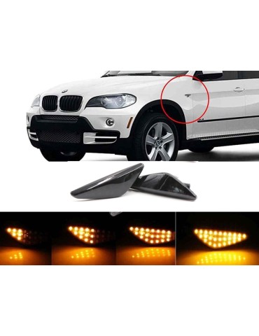Led dynamisk blinkers BMW E70 E71 F25  Smoke styling 2-pack