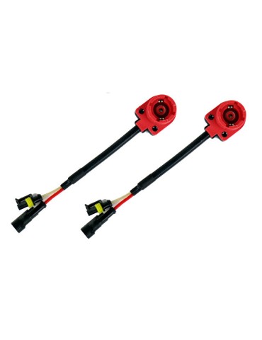Xenon D2S D2R AMP kabelsats passande till vanlig ballast 2-pack