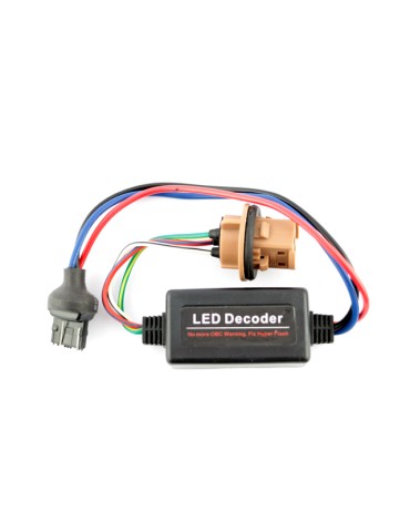 T20 w21/5w 7443 wy21/5w motstånd ledlampor canbus decoder w3x16q