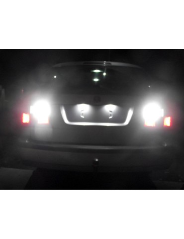 Ba15s 6000K Canbus LED lampor bromsljus backljus 1156 p21w