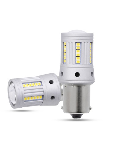Ba15s 6000K led lampor bromsljus backljus 2000 Lumen 1156 p21w .