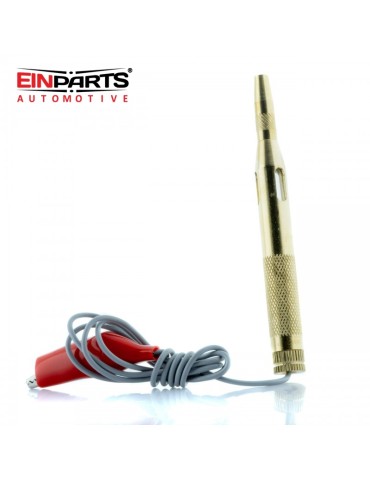 Polpenna EINPARTS i metall med spetsskydd 6-24v DC testpenna 