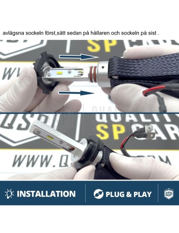 Lamphållare led xenon H1 Hyundai Azera Grandeur Kia Cadenza