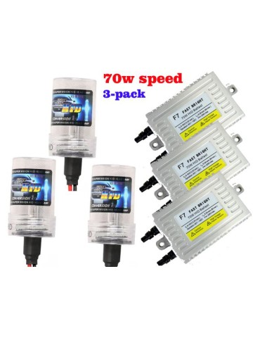 Xenon Speed start 70W D2y D2h 4300K AC digital kit xenonkit 3st