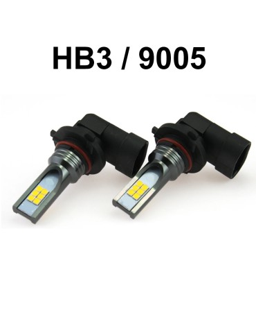 Dimljus HB3 / 9005 Led lampor 6000k 650 lumen 12-16v DC